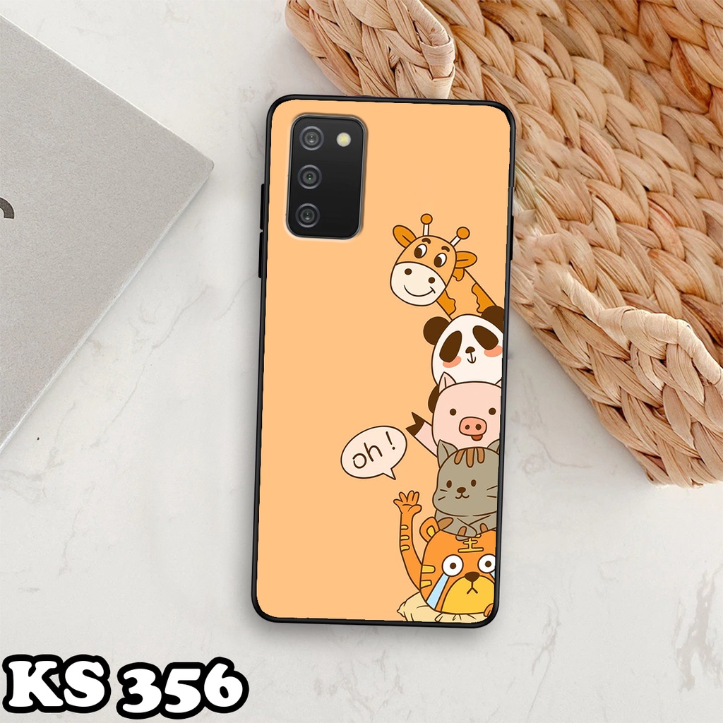 Ốp lưng Samsung A03 - Samsung A03s - Samsung A03 Core - Ốp in hình Cat&amp;Bear đáng yêu - Chất liệu TPU siêu bền