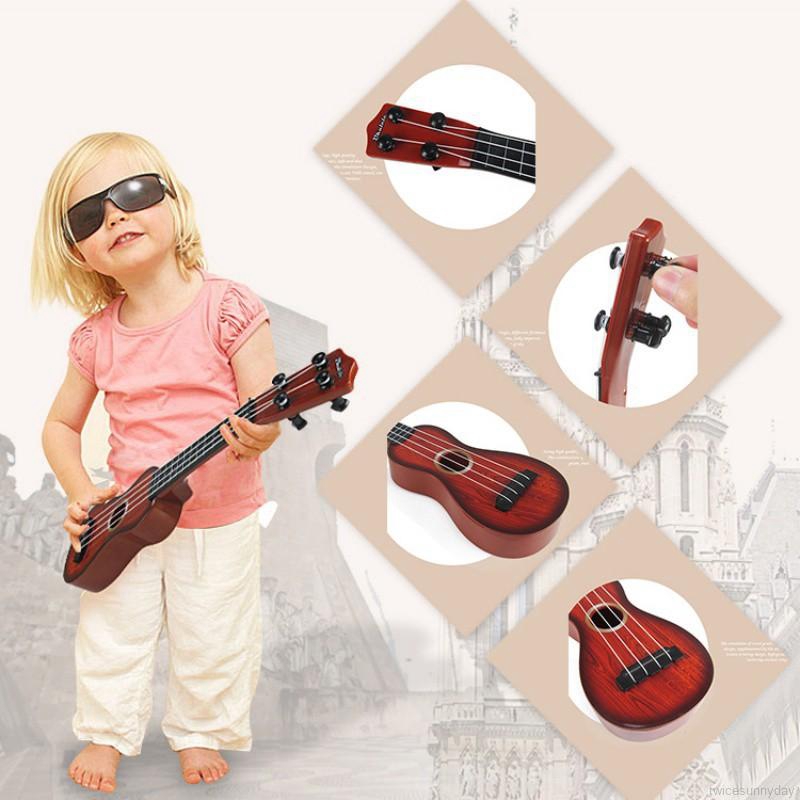 Đàn Ukulele mini bằng nhựa dễ thương dành cho các bé