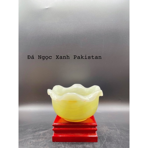 Bát Thả Hoa Đá Ngọc Hoàng Long