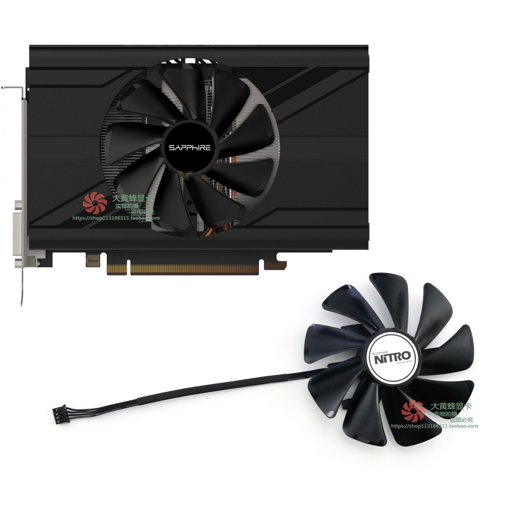 Card đồ họa Tản nhiệt SAPPHIRE SAPPHIRE RX570 4GB Pulse MINI Card đồ họa Quạt làm mát T129215SU