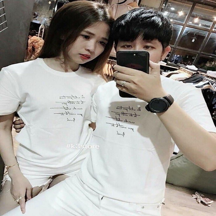 ÁO CẶP TÌNH NHÂN MẪU BÁN CHẠY GIÁ 2 ÁO