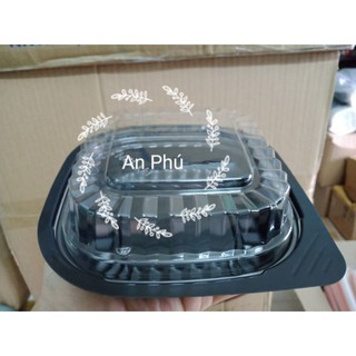 50 Hộp nhựa đế đen HT12 (HT32) 10x10x5