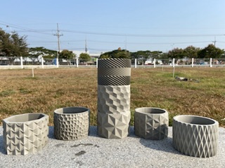 Chậu xi măng cao cấp
