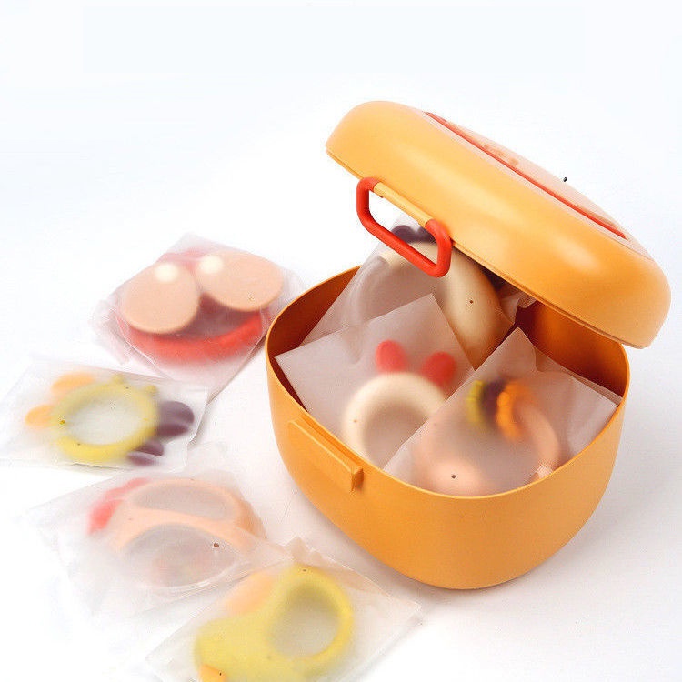Bộ 10 Món Đồ Chơi Phát Triển Giác Quan Gặm Nướu Lắc Tay Phát Nhạc Con Lật Đật Vui Nhộn An Toàn Không Độc Hại Với Trẻ