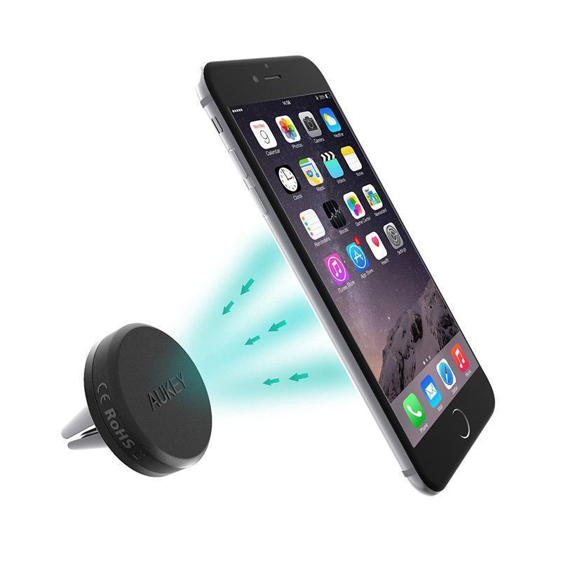Giá Đỡ Điện Thoại Aukey Xoay 360 Độ Có Nam Châm Gắn Lỗ Thông Gió Xe Ô Tô | BigBuy360 - bigbuy360.vn