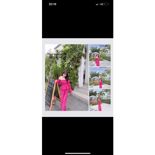 Set bộ bệt vai nhún