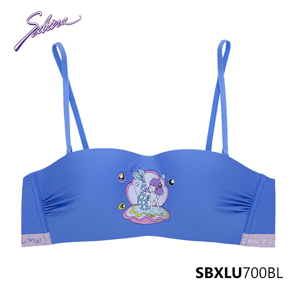 Combo Áo Lót Mút Mỏng Cup Ngang Và Quần Đồng Bộ Xanh Dương Phối Hoa Văn Ano Collection By Sabina SBXLU700BL+SUXLU700BL | BigBuy360 - bigbuy360.vn