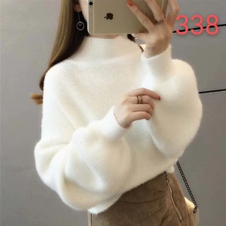 Áo len nữ lông thỏ siêu mịn
