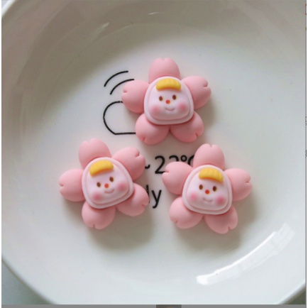 Set 5 Phụ Kiện Trang Trí Giày Hình Hoạt Hình Dễ Thương