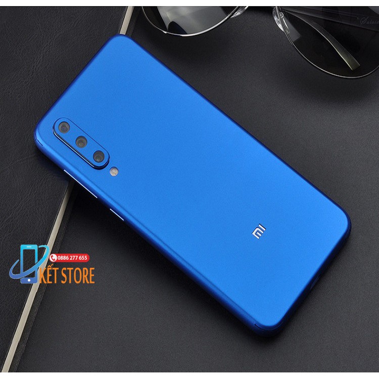 Skin dán mặt lưng full viền Xiaomi Mi8, Mi9, Mi8SE, Mi9SE, Mi8Pro, Redmi Note 7Pro cắt lộ LOGO đẹp mắt