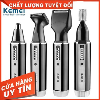 Máy cao râu Kemei 6630 4 in1 Cắt Tóc, Cạo Râu, Tỉa Lông Mũi Và Tỉa Lông Mày Kemei KM 6630 Cao Cấp
