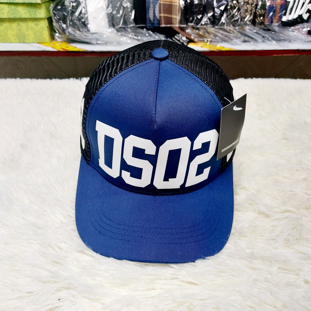 Nón kết lưỡi trai DSQ2 phối lưới from chuẩn cực sang trọng