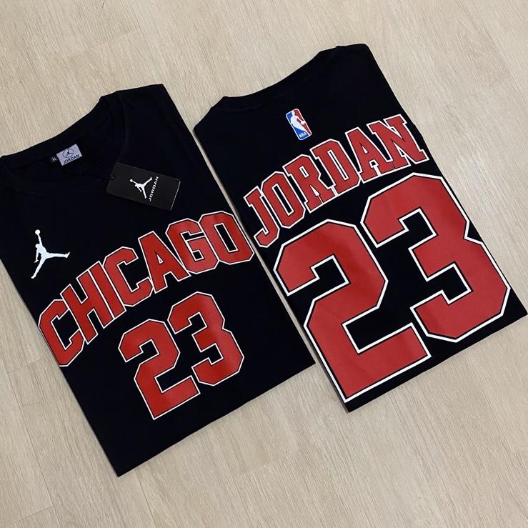 AIR JORDAN ♚ Áo Thun Bóng Chày In LOGO JORDAN NY YANKEES Cá Tính ✲