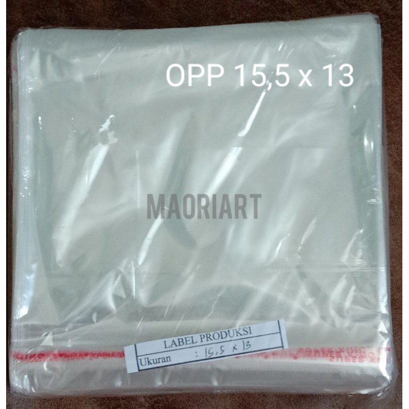 Opp Nhựa 15,5X13 (Bọc Đĩa CD)