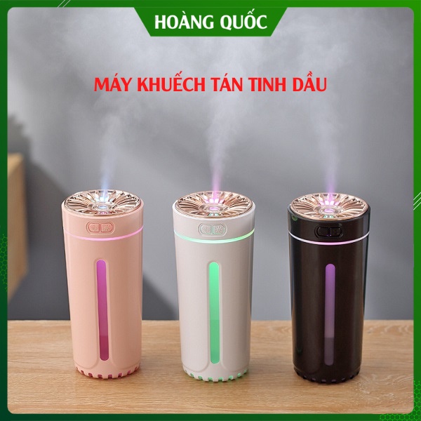 Máy Khuếch Tán Tinh Dầu Phun Sương Khử Mùi Dùng Trên Ô tô, Bàn Làm Việc, Bàn Học, Cổng Sạc USB