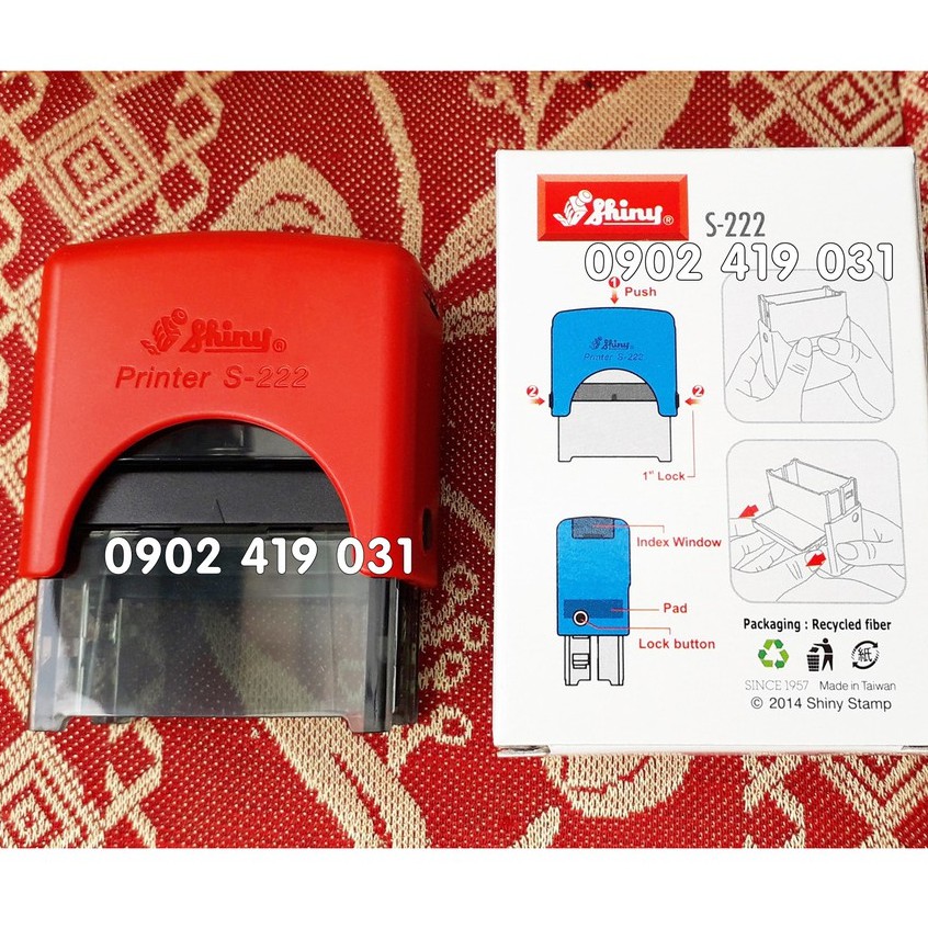 Con Dấu Đã Thanh Toán [ Shiny Printer S-222 ]