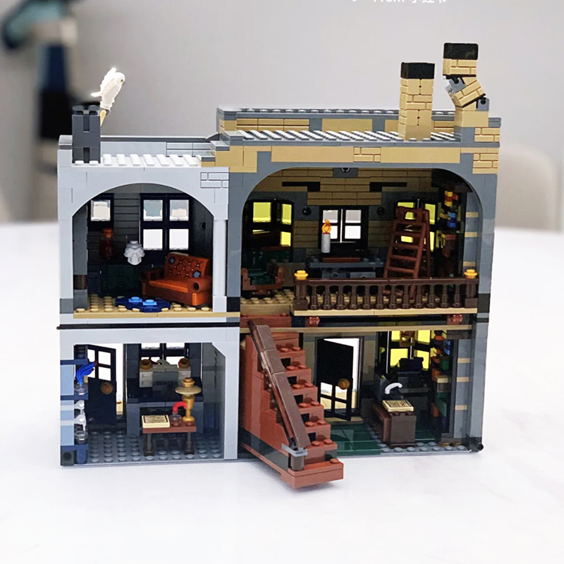 Lắp ráp Mô hình Harry Potter Diagon Alley 70071 LÔI ĐI CHEO 75978