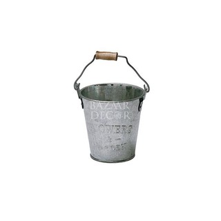 Xô nhôm flower mini có quai 12x12cm