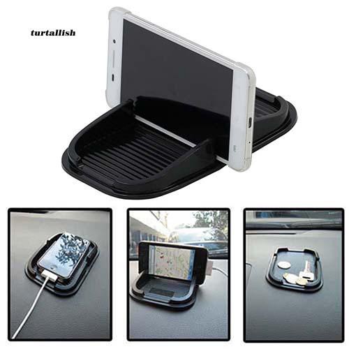 TUR♥Auto Car Dashboard Pad Mat Anti-Slip Gadget Mobile Phone GPS Holder Storage