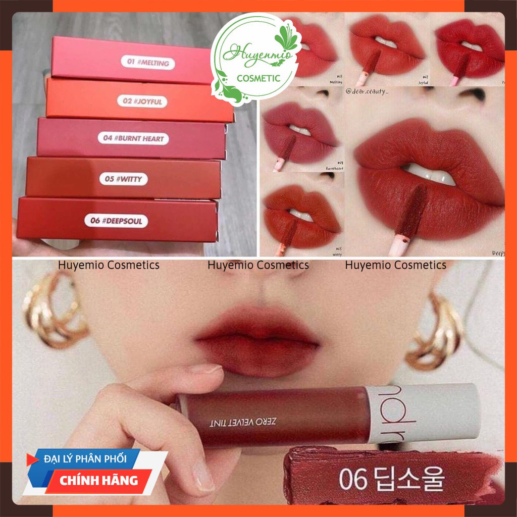 Son kem lì Romand Zero Velvet Tint -Huynmio | BigBuy360 - bigbuy360.vn