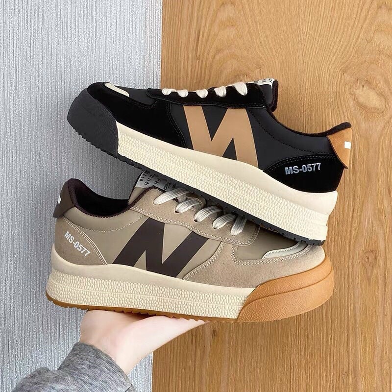 Giày Thể Thao Sneaker Nữ Chữ N Siêu Đẹp