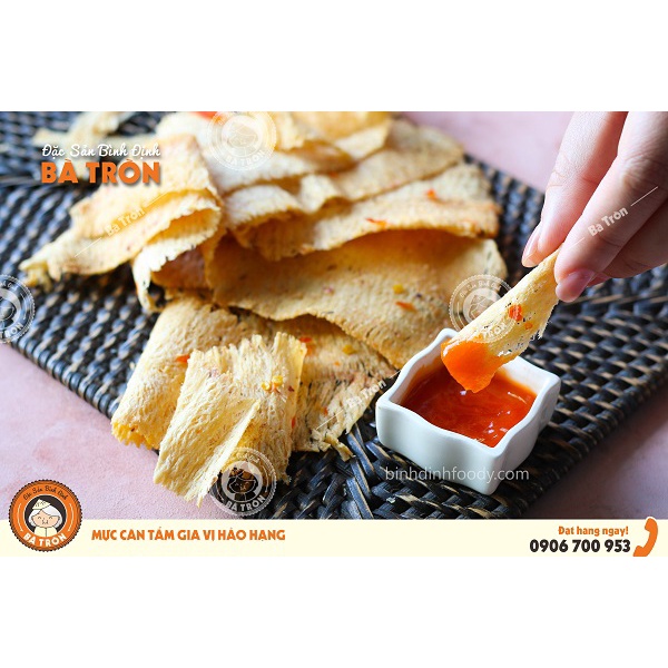 [Hàng Tuyển]_Mực Cán Tẩm Gia Vị_Nguyên Chất