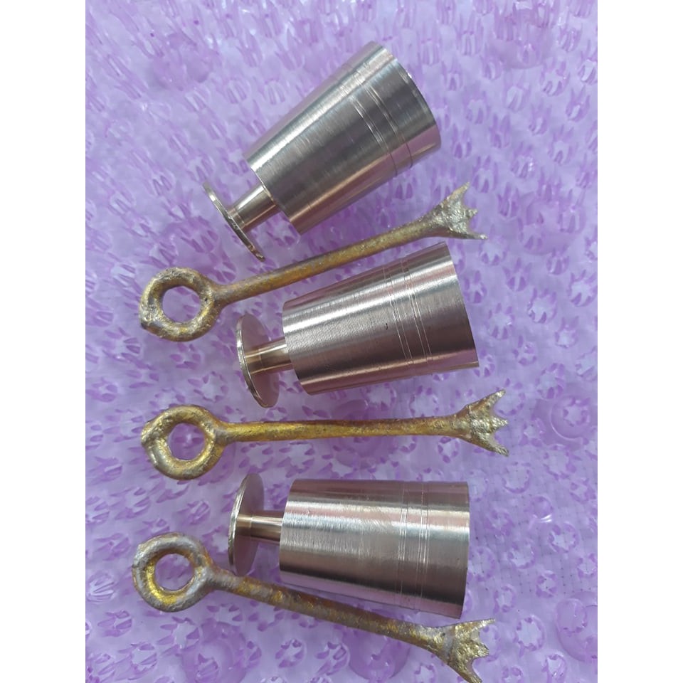 Cối giã trầu đồng bé