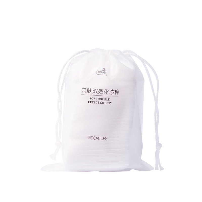 Bông cotton tẩy trang FOCALLURE mềm mịn chất lượng cao chuyên dụng 22.5g