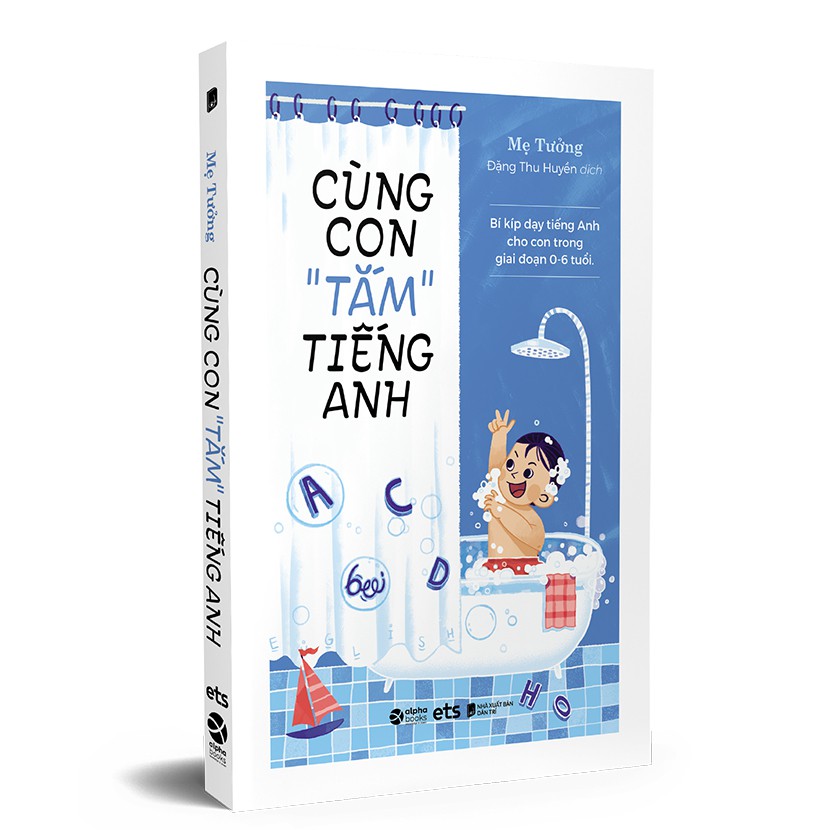 Sách - Cùng Con Tắm Tiếng Anh