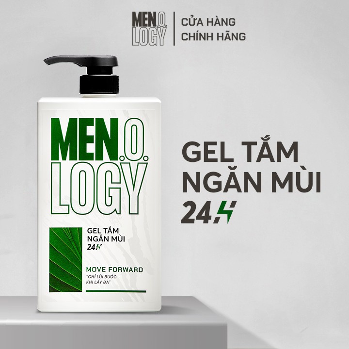 Gel Tắm Ngăn Mùi 24h MEN.O.LOGY Move Forward 630ml