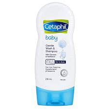 SỮA TẮM - GỘI CHO TRẺ SƠ SINH - Cetaphil baby gentle wash & shampoo 2 in 1 230ml
