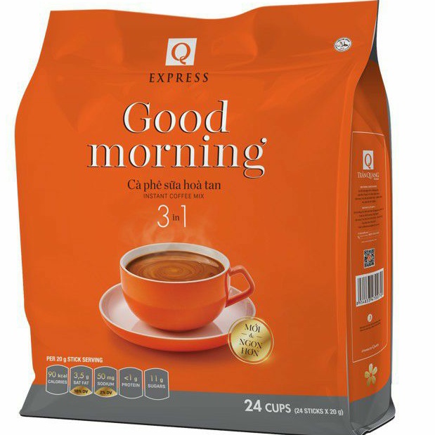 Cà phê sữa Good Morning cà phê buổi sáng 24 ống x 20g - tienluat97