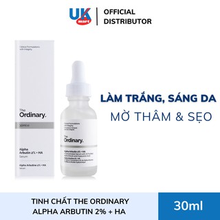 Serum Dưỡng Trắng, Mờ Thâm The Ordinary Alpha Arbutin 2% + HA 30ml