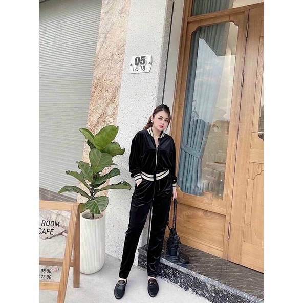 BỘ NHUNG  MẶC NHÀ