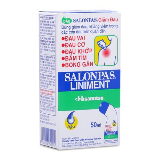 Dầu Salonpas Liniment