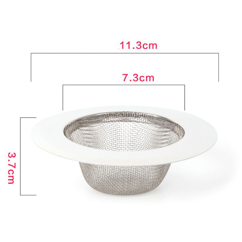 Lưới lọc bồn rửa chén bằng thép không gỉ 3 cỡ