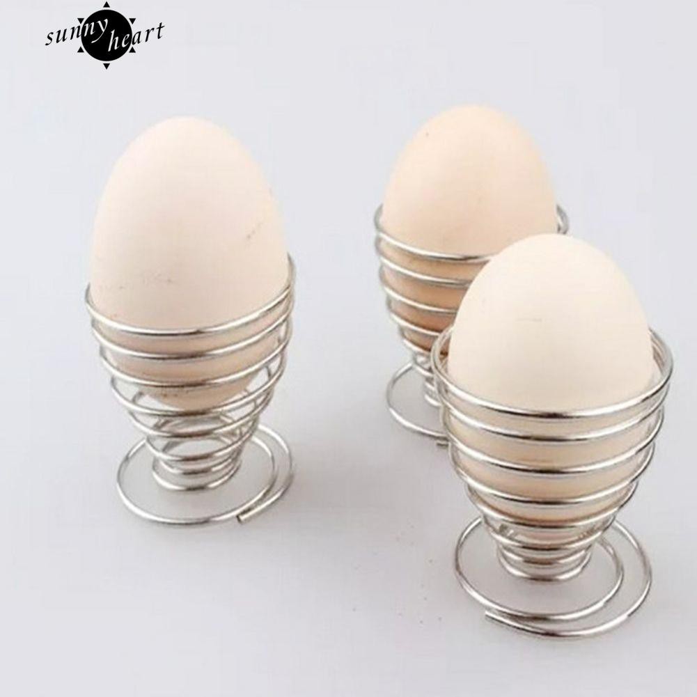 Bộ 2 Đế Kim Loại Đựng Trứng Tiện Dụng