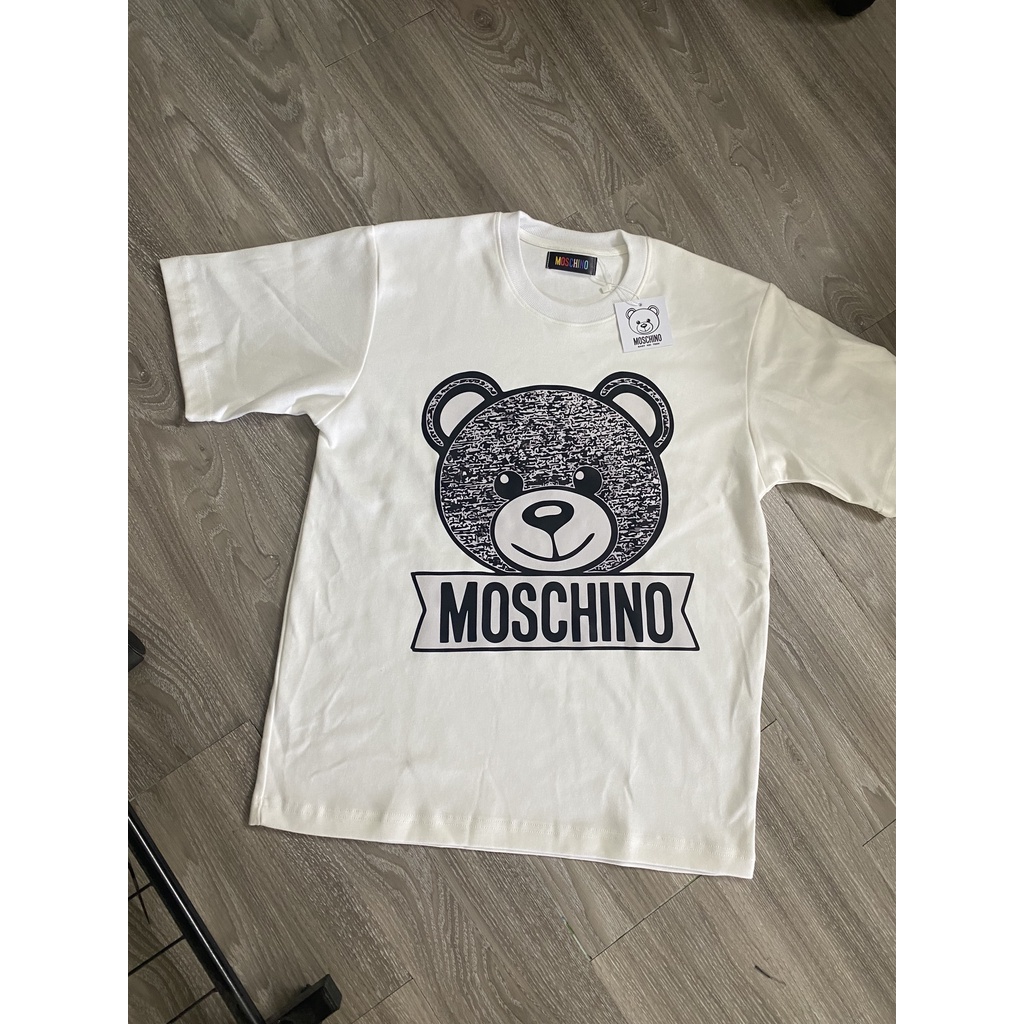 ÁO THUN MOSCHINO HOT TREND , ÁO MOS LOGO BIG SIZE