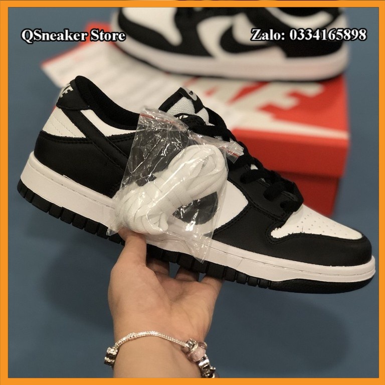 ✔️Giày SB Dunk Low Đen Trắng Retro Black White Fullbox✔️