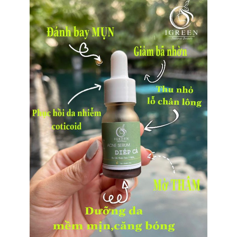 Serum GIẢM MỤN, GIẢM THÂM DIẾP CÁ - Hỗ trợ Se khít lỗ chân lông, sáng đều da, kiềm dầu - FREESHIP | BigBuy360 - bigbuy360.vn