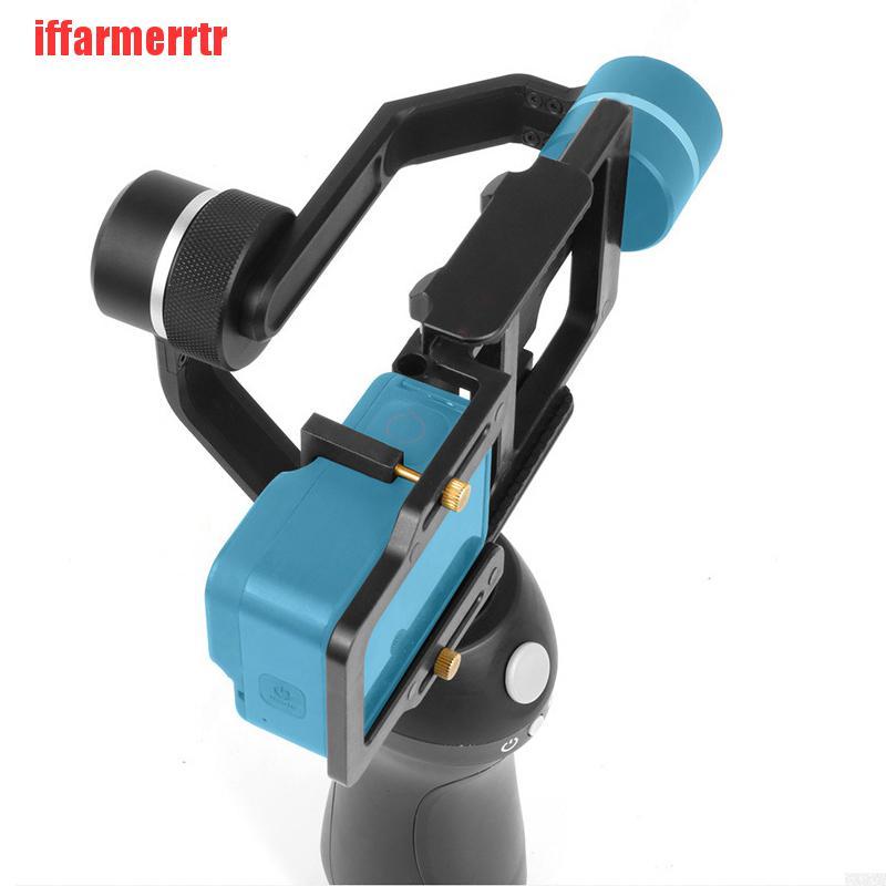 {iffarmerrtr}Action Camera Switch Adapter Handheld Gimbal Mount for Gopro Hero 9 8 Osmo 4 OM4 LKZ