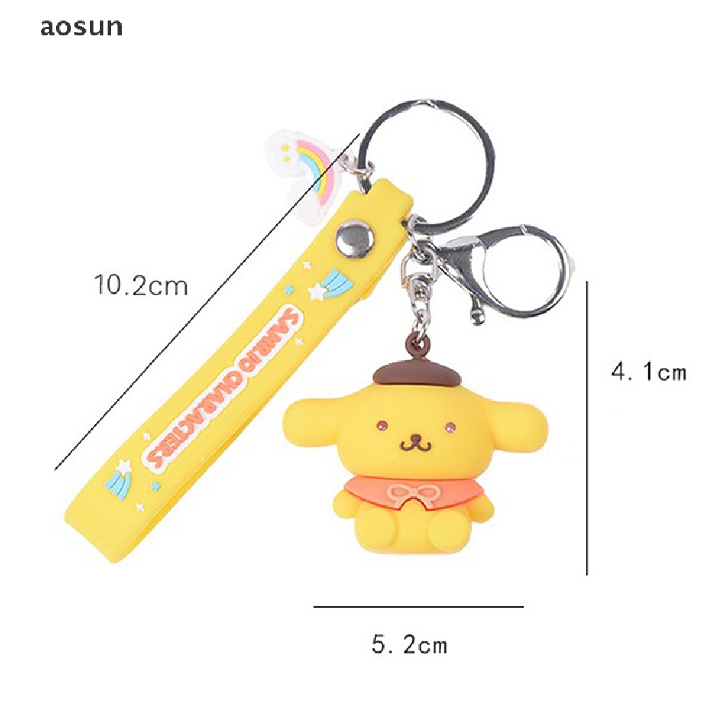 Móc khóa kitty kuromi my melody cinnamoroll dễ thương đáng yêu