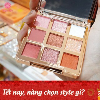 Phấn mắt SIVANNA COLORS Diamond Rose Essence Oil 9 màu