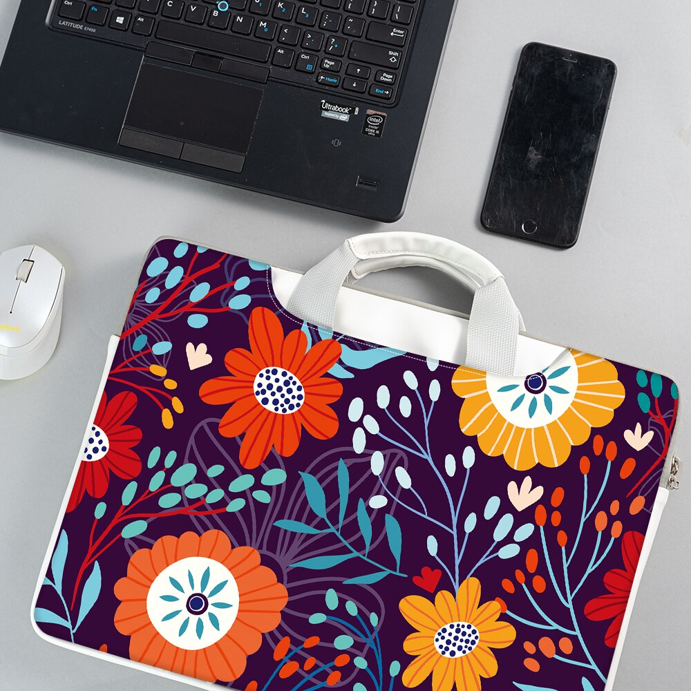 Túi Đựng Laptop Họa Tiết Lá Phong Cho Dell Lenovo Hp Laptops Case 12 13.3 14 15.6 17.6-inch&&&-**-& | BigBuy360 - bigbuy360.vn