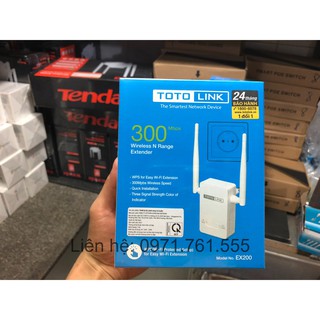 Bộ kích sóng Wifi Totolink EX200 2 Râu chính hãng