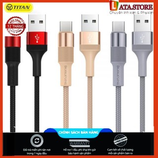 Cáp type c/lightning dây bù borofone bx21 - bảo hành 12 tháng