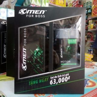 Sữa tắm xmen boss 650g tặng kèm quà tặng