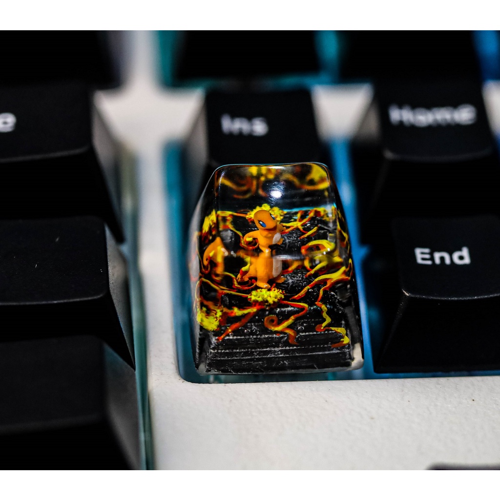 Keycap Pokemon Charmander, nút bàn phím Pokemon