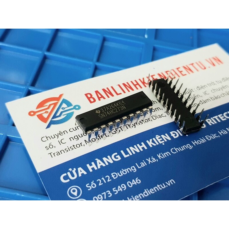 [Combo 3 chiếc] SN74HC273N 74HC273N 74HC273 IC Số Hàng Nhập Khẩu DIP-20
