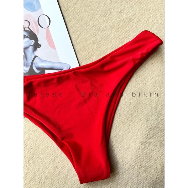 Bikini đồ bơi 2 mảnh áo bơi kín dáng bra có đệm dây buộc hàng ZAFUL chính hãng